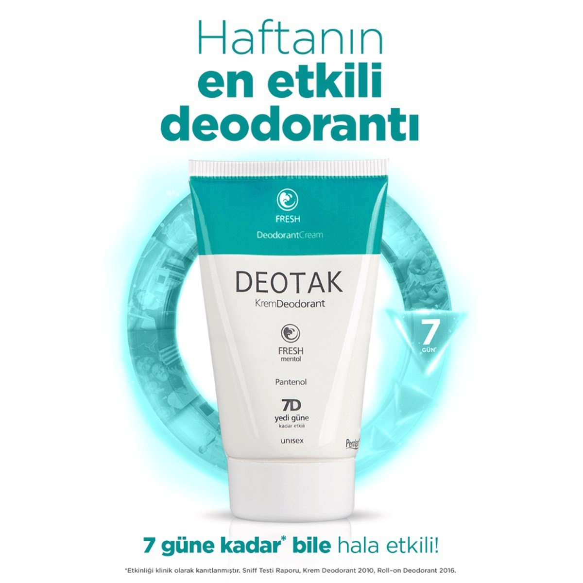 Deotak Fresh Ferahlatıcı Krem Deodorant Unisex 35ml