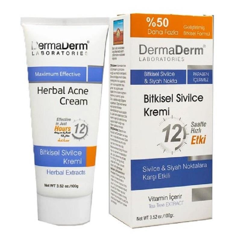 Dermaderm Dermaderm Bitkisel Sivilce Kremi 100 gr