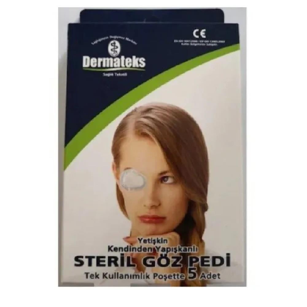 Dermateks Dermateks Steril Göz Pedi Yetişkin 5'li