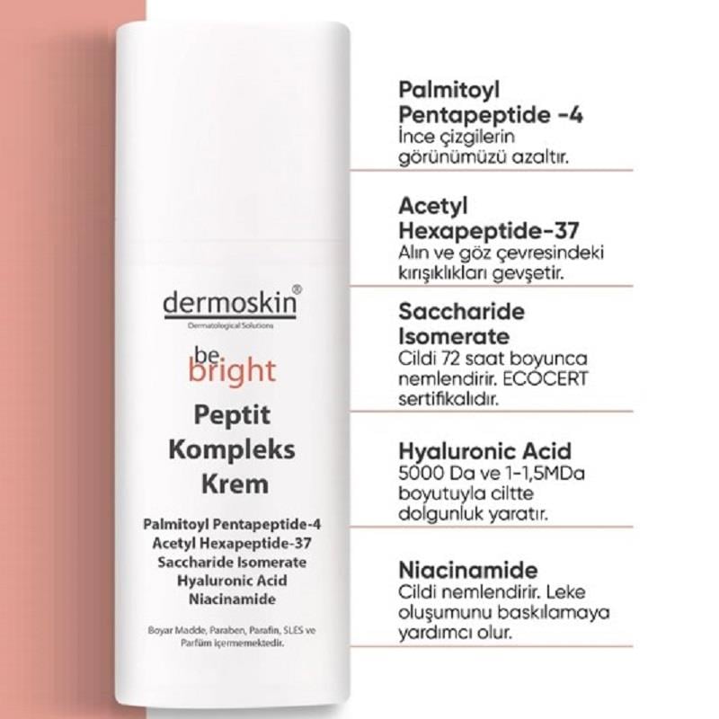 Dermoskin Dermoskin Peptit Kompleks Nemlendirici Krem 33 ml