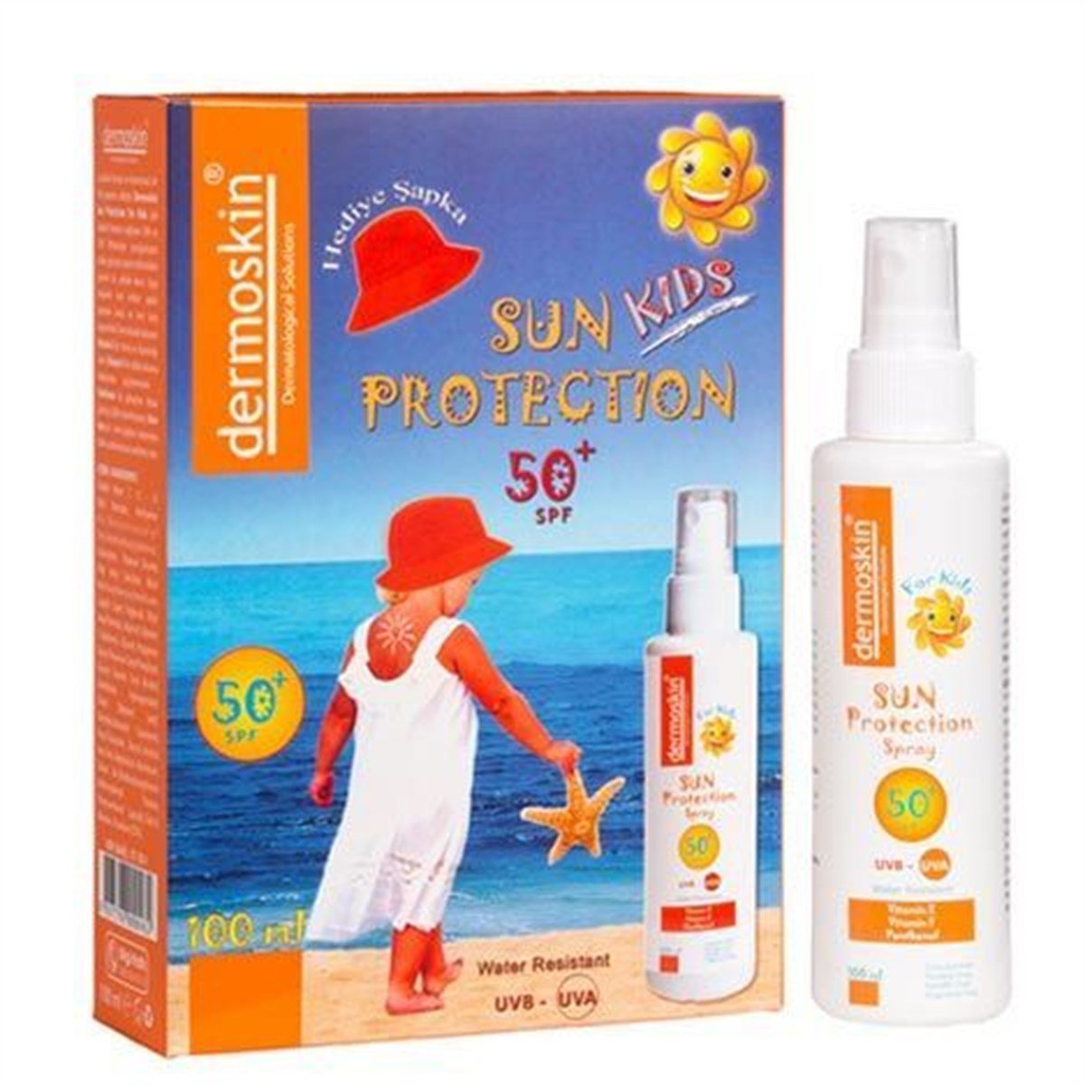 Dermoskin Sun Protection Kids SPF50 - Sapka Hediyeli