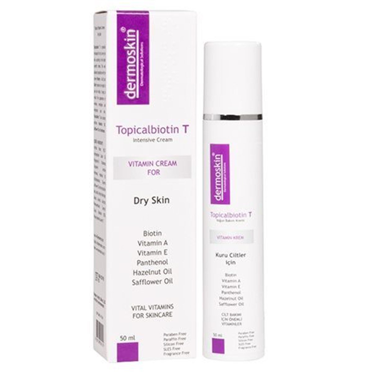 Dermoskin Topicalbiotin T Vitamin Kremi - Kuru Cilt