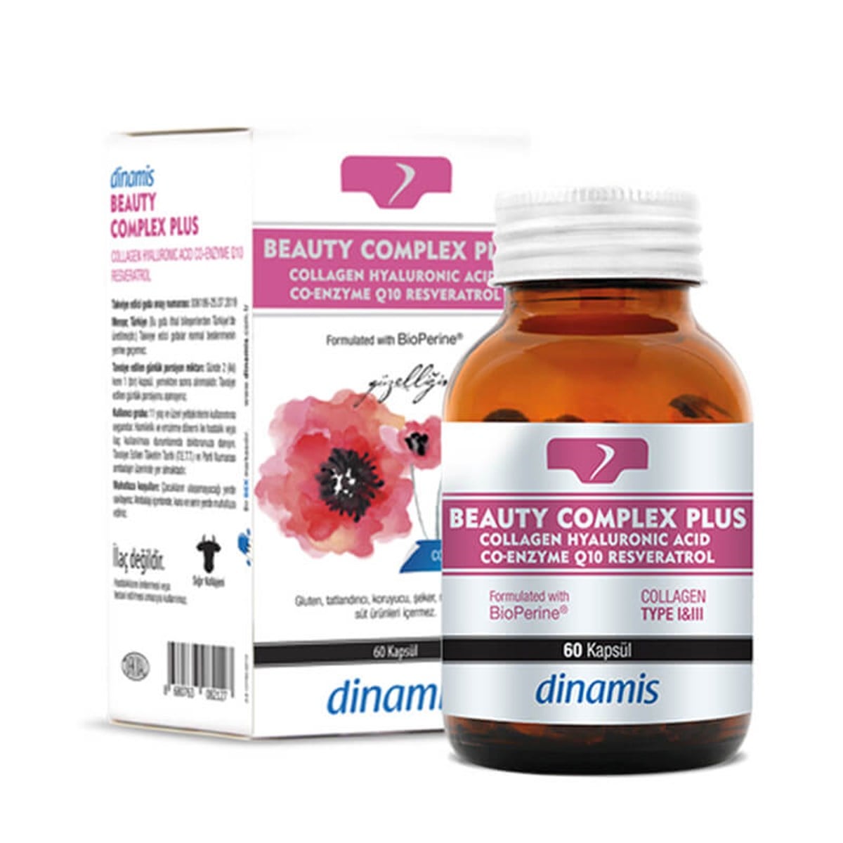 Dinamis Dinamis Beauty Complex Plus 60 Kapsül