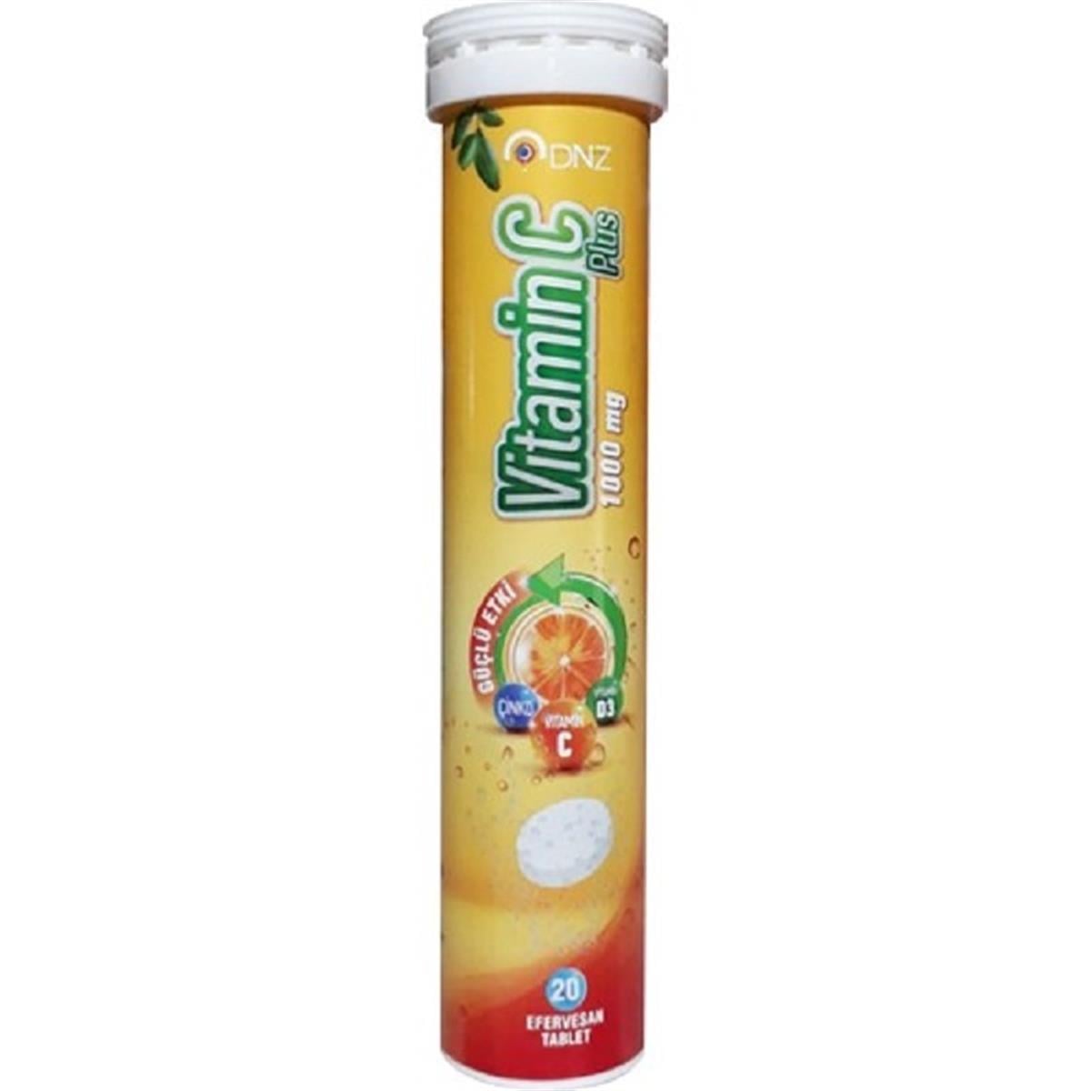 DNZ DNZ Vitamin C Plus 1000 mg 20 Efervesan Tablet