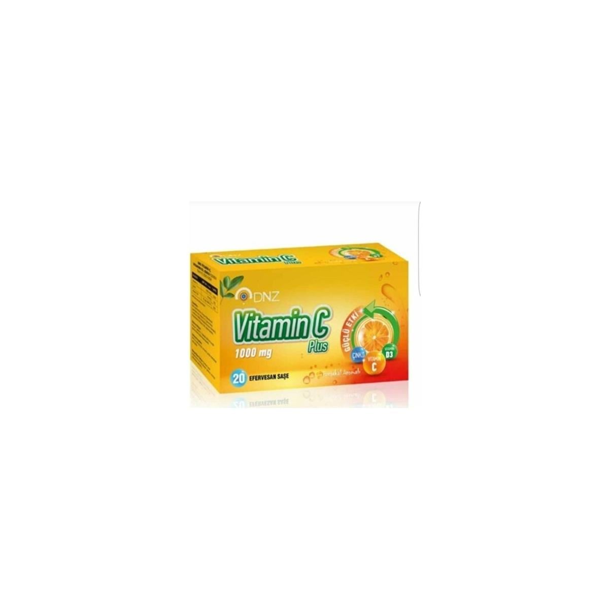 DNZ DNZ Vitamin C Plus 20 Efervesan Saşe