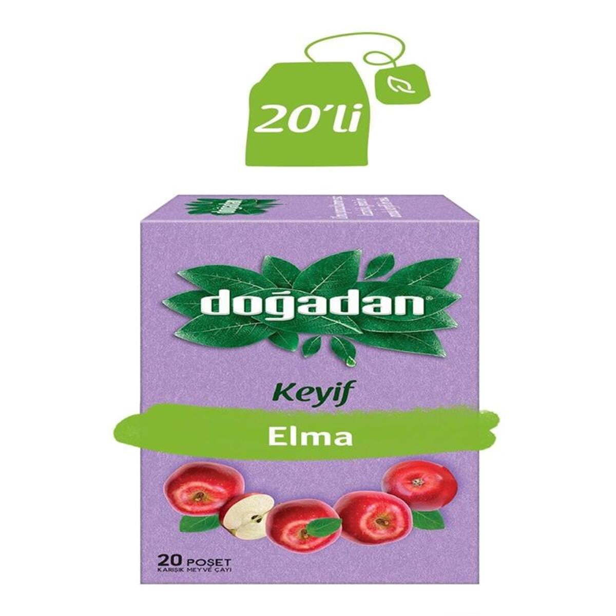 Doğadan Doğadan Keyif Elmalı Bitki Çayı 20'li