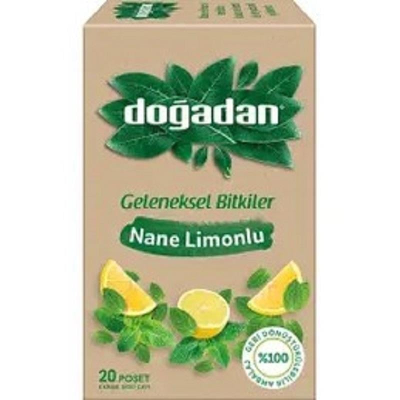 Doğadan Doğadan Nane Limonlu Çay 20'li