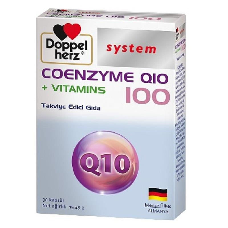 Doppelherz Doppelherz Koenzim Q10 + Vitamins 100 mg 30 Kapsül