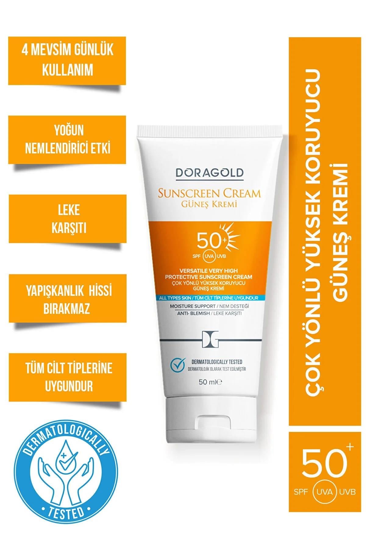 Doragold Doragold Güneş Koruyucu Krem SPF50 50 ml