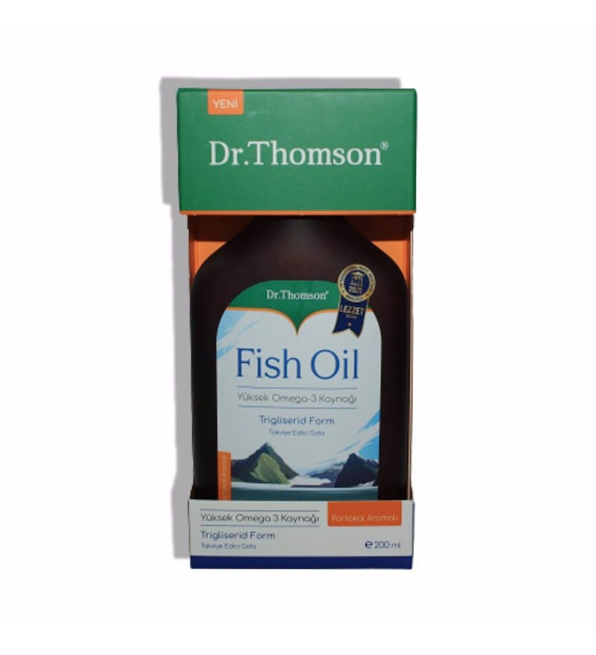 DR Dr. Thomson Omega-3 Fish Oil Portakal Aromalı 200 ml