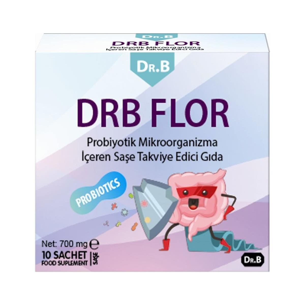 Dr.B Dr.B DRB Flor Probiyotik İçeren 10 Saşe