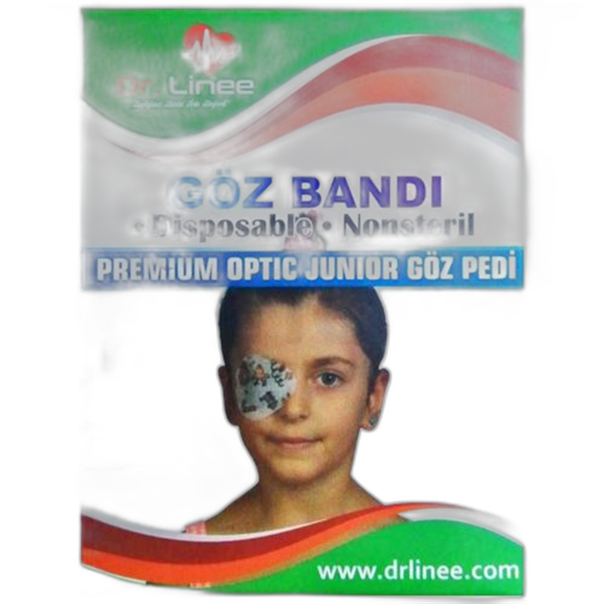DrLinee DrLinee Kız Çocuk Göz Bandı 5'li