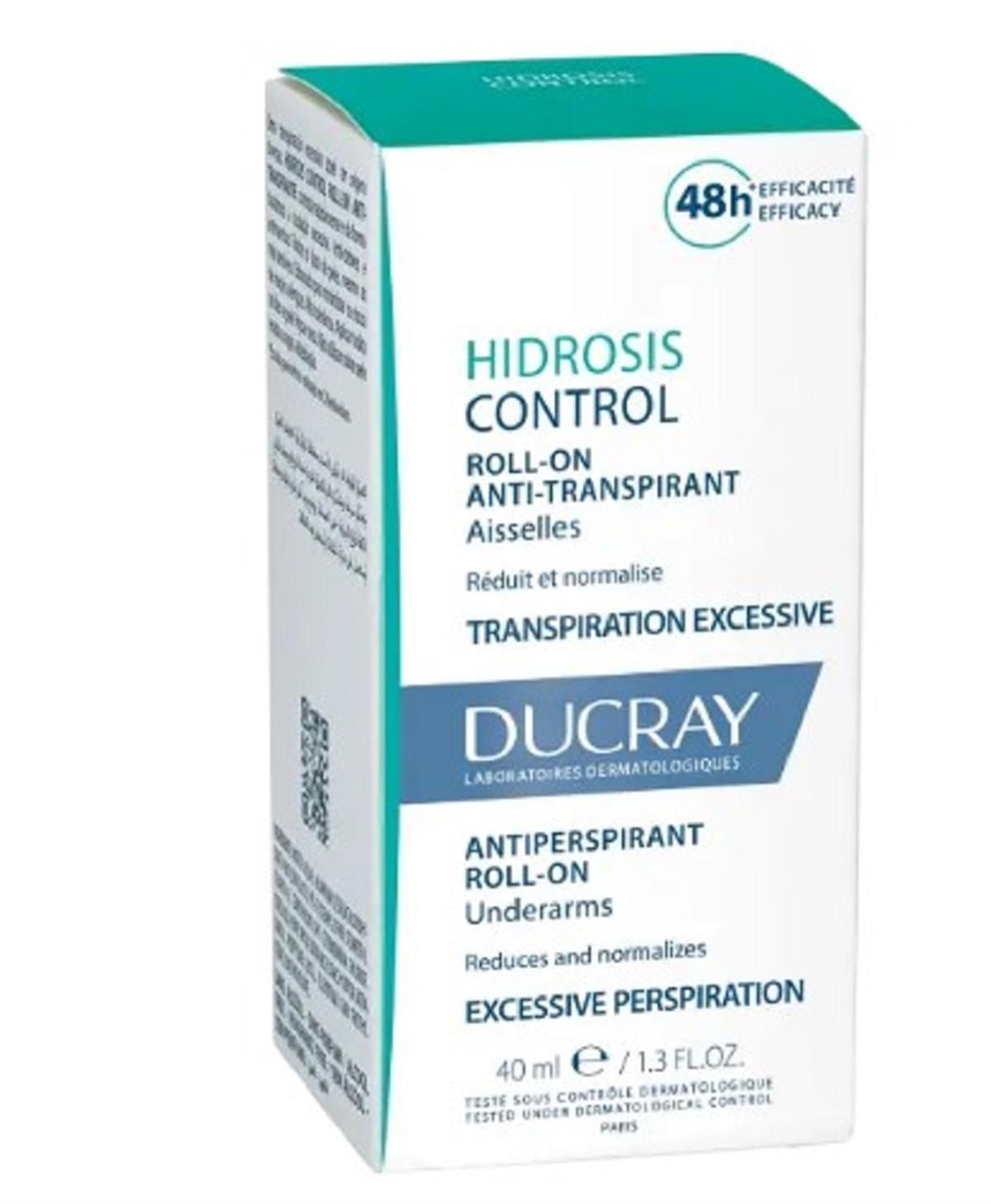 DUCRAY Ducray Hidrosis Control Terleme Karşıtı Roll-On Deodorant 40 ml
