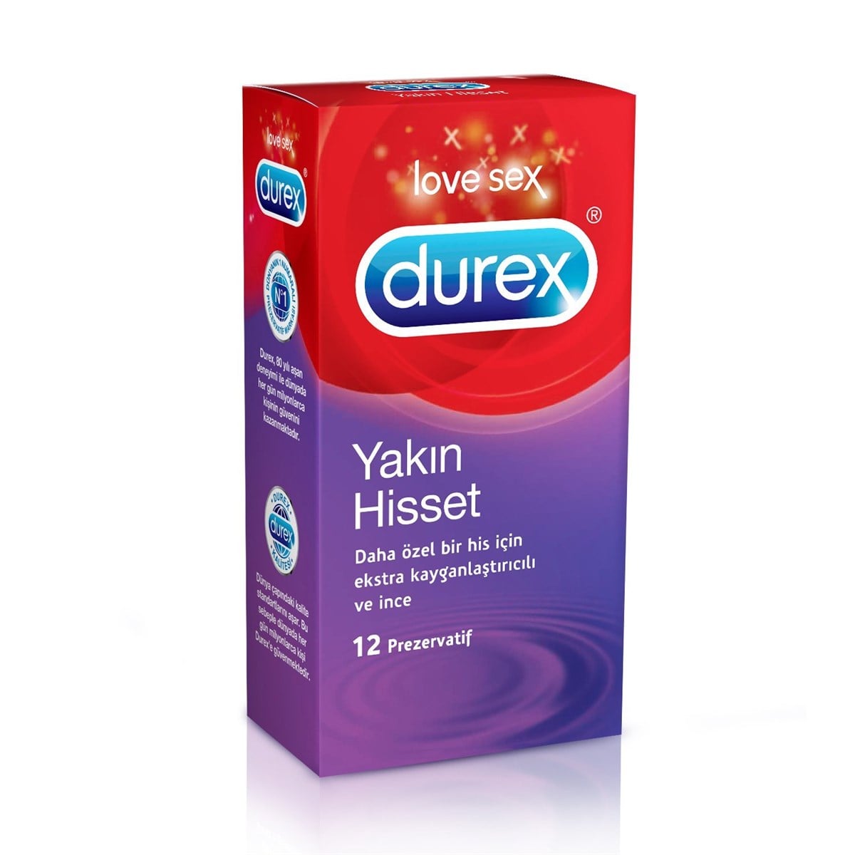 Durex Yakın Hisset 12'li Prezervatif