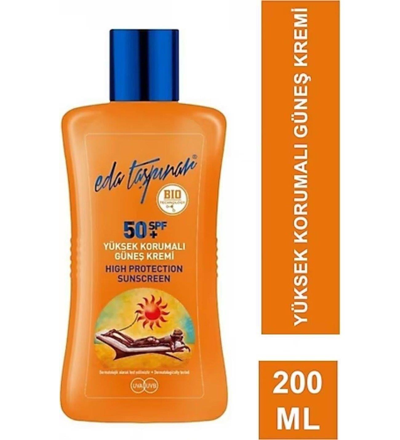 Eda Taşpınar Eda Taşpınar Yüksek Koruma SPF50 Güneş Kremi 200 ml