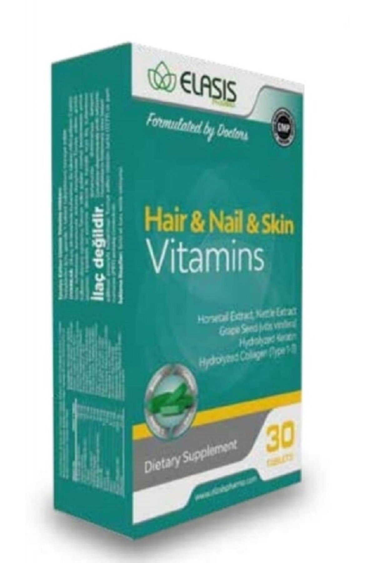 Elasis Elasis Hair Nail Skin Vitamins 30 Tablet