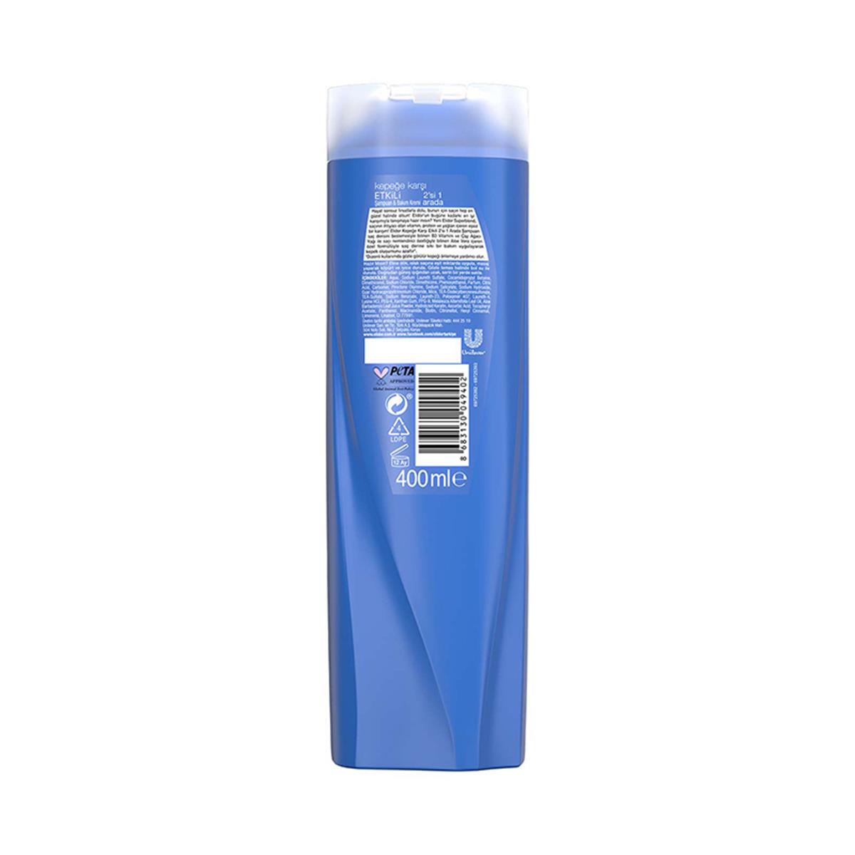 Elidor Elidor Superblend Kepeğe Karşi Etkili 2'si 1 Arada Şampuan & Bakım Kremi 400 ml