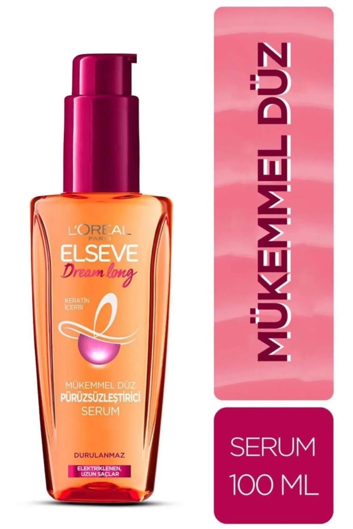 Elseve Hydra Elseve Dream Long Saç Serumu Mükemmel Düz Pürüzsüzleştirici 100 ml