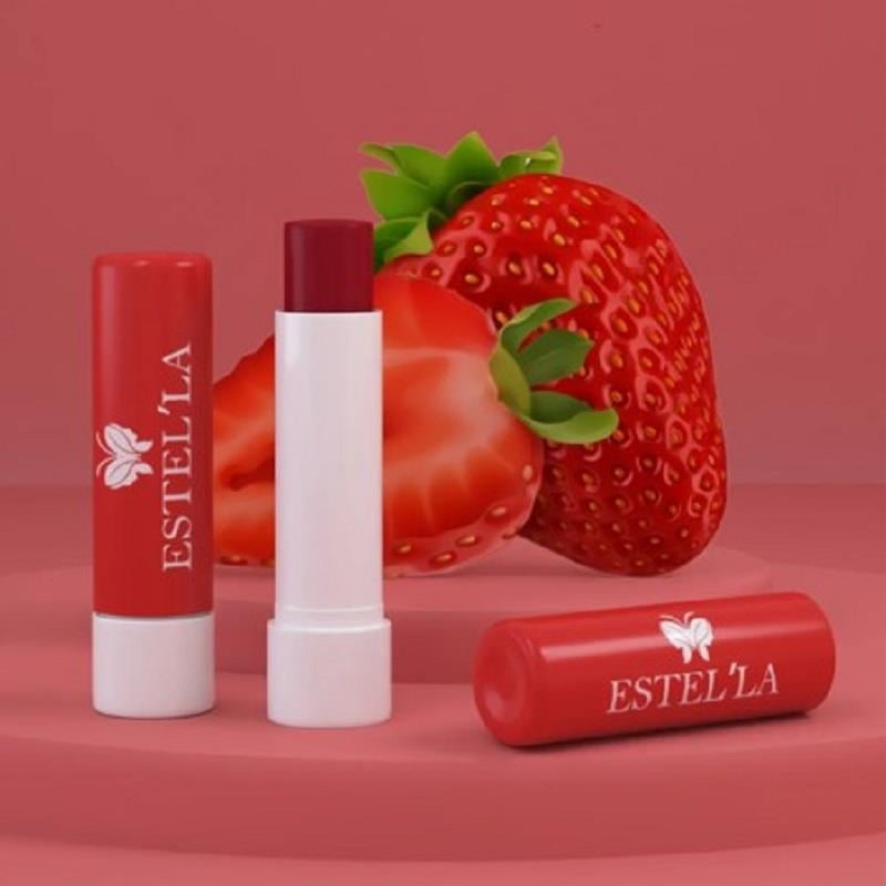 Estel'la Estel'la Yetişkin Dudak Koruyucu Lip Balm Çilek