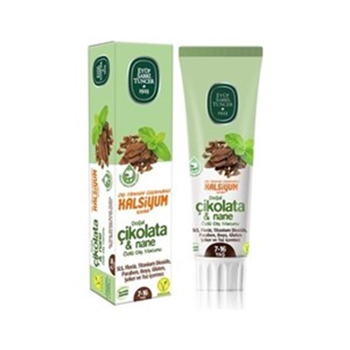 Eyüp Sabri Tuncer Eyüp Sabri Tuncer Çikolata Nane Özlü Diş Macunu 75 ml + Diş Fırçası Hediyeli