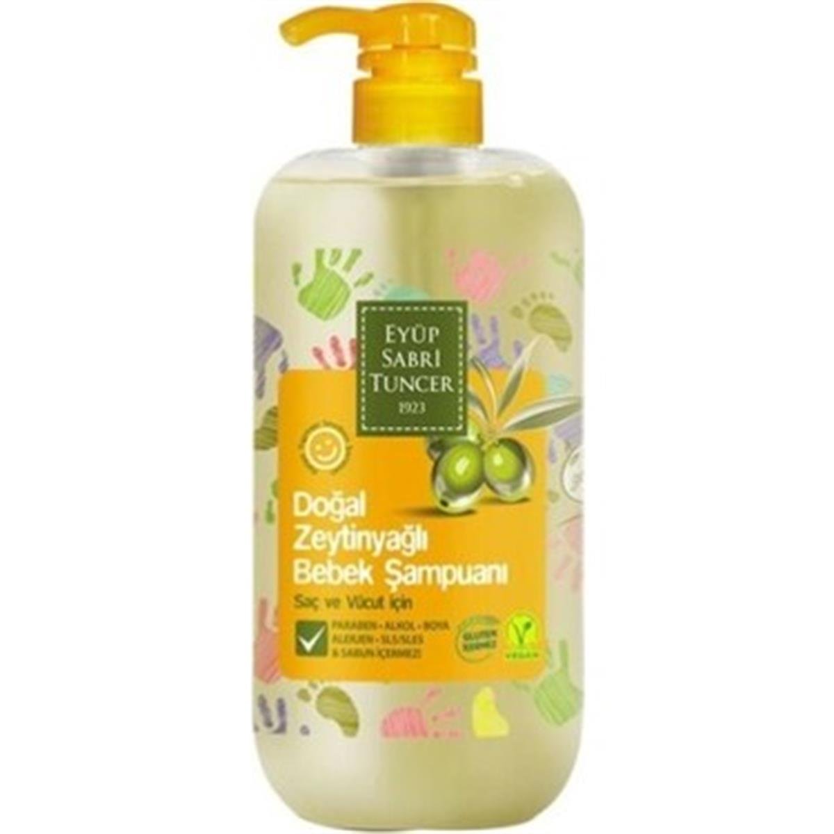 Eyüp Sabri Tuncer Eyüp Sabri Tuncer Doğal Zeytinyağlı Bebek Şampuanı 600 ml