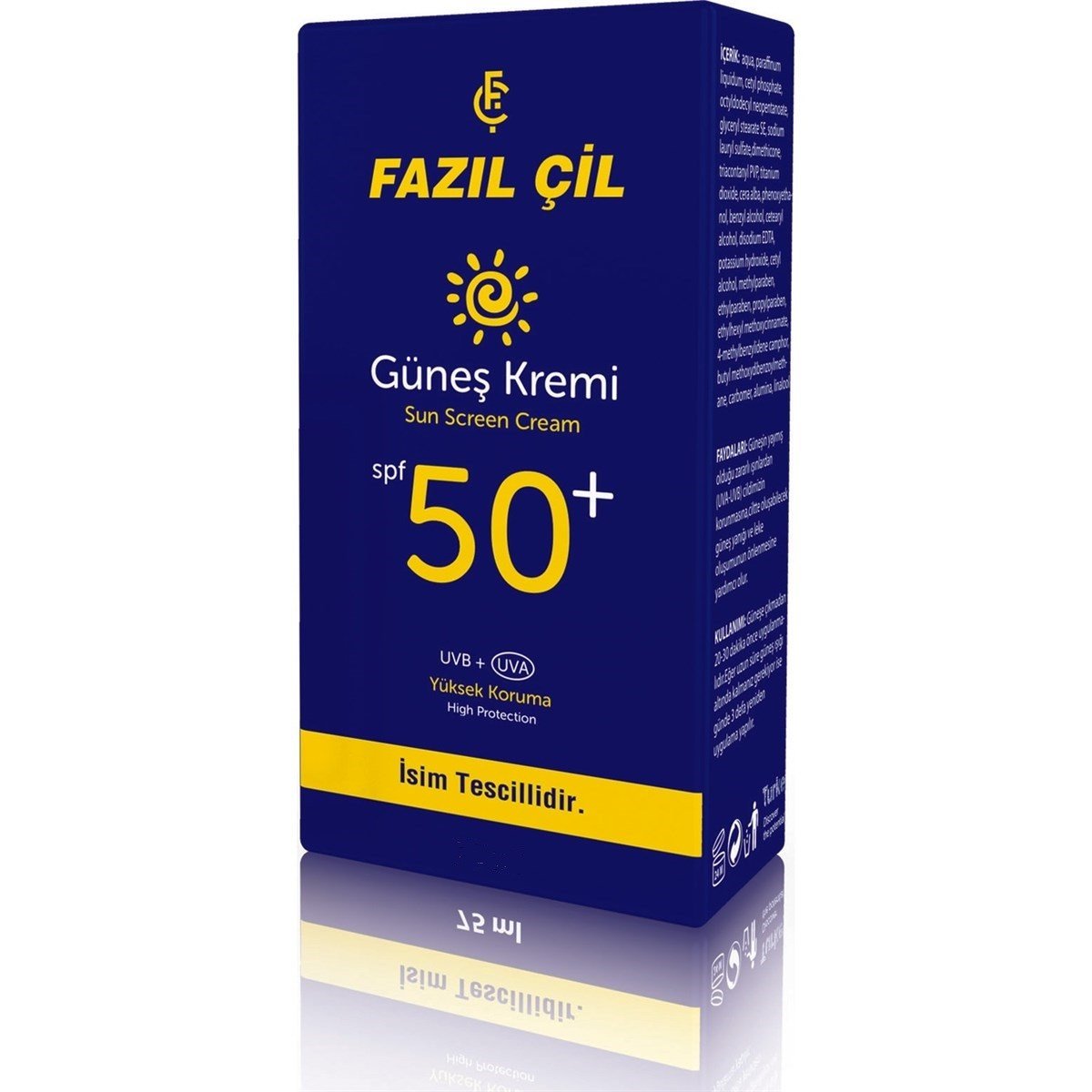 Fazıl Çil Fazıl Çil SPF 50+ Güneş Kremi 75 ml