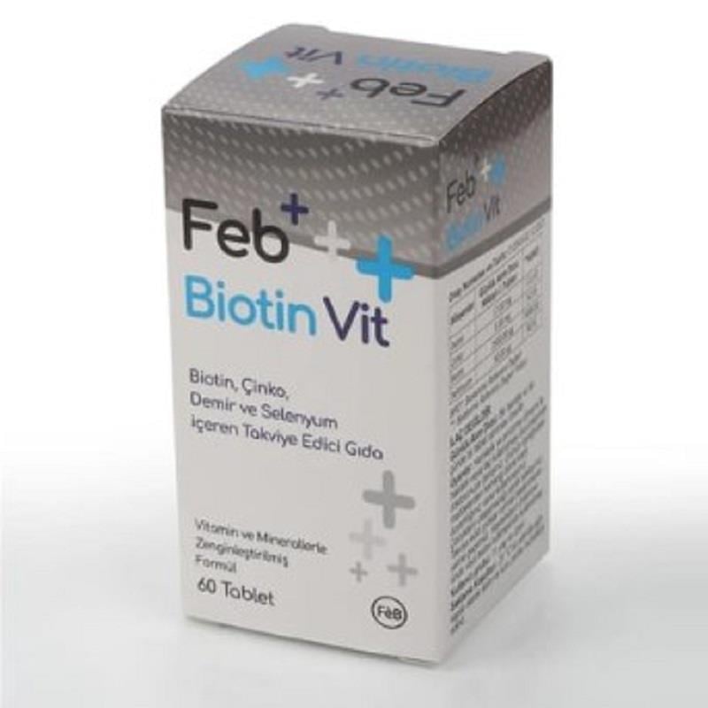 Febvit Feb Biotin Vit 60 Tablet