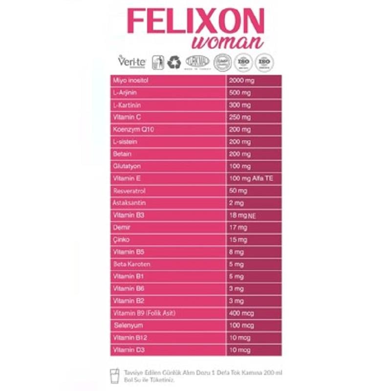Felixon Felixon Woman 30 Saşe