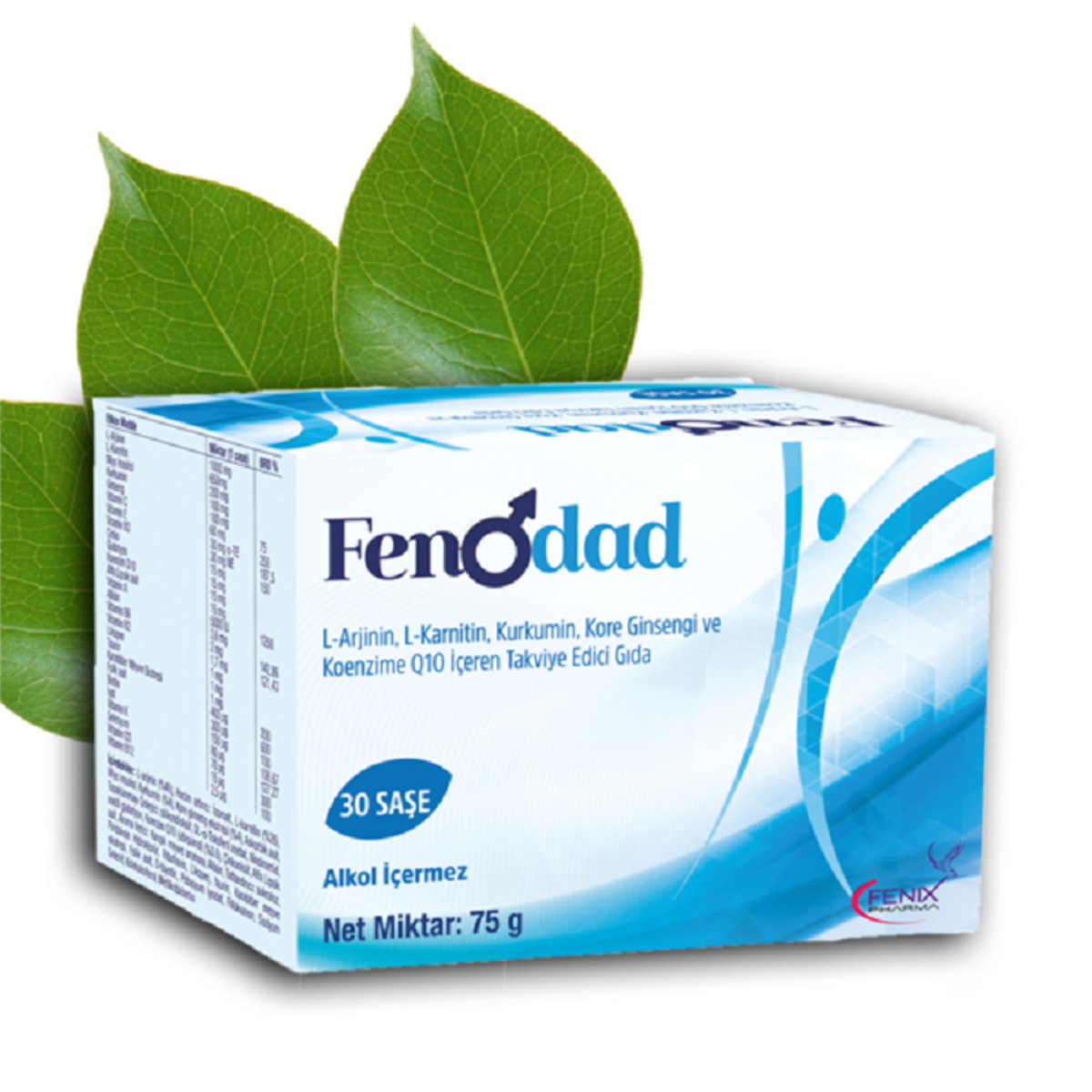 FENODAD Fenodad 30 Saşe + Omega-3 30 Kapsül