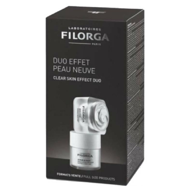 Filorga Filorga Duo Mask Set Scrub-Mask 55 ml + Meso-Mask Aydınlatıcı Maske 55 ml