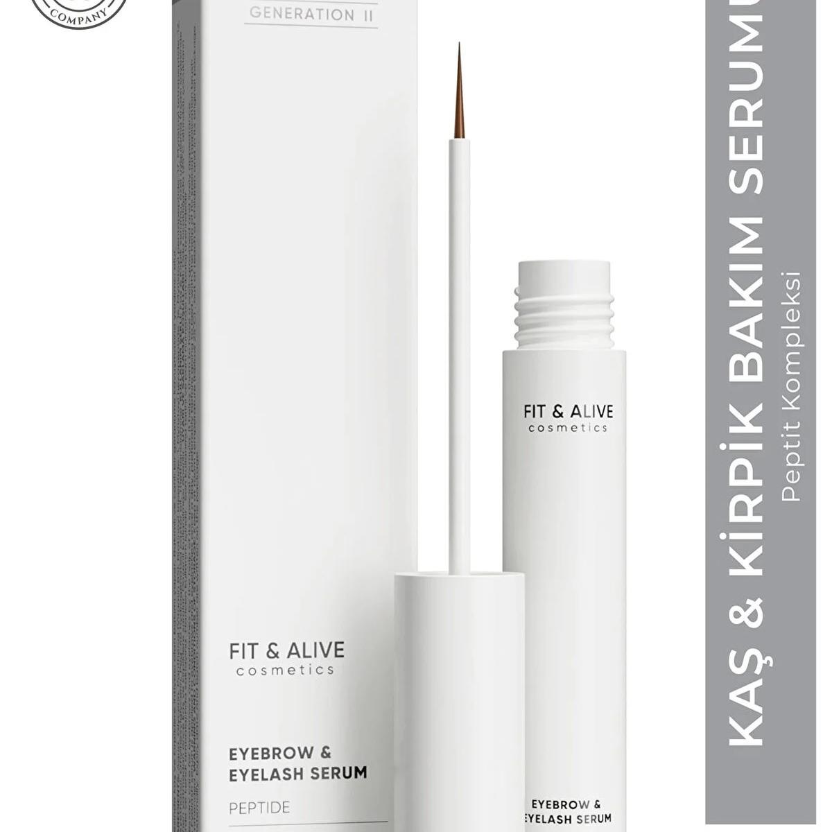 Fit & Alive Fit & Alive Kaş Kirpik Bakım Serumu 4 ml
