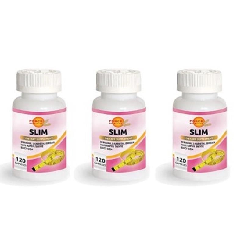 Force Nutrition Force Nutrition Slim 120 Kapsül - 3 Adet
