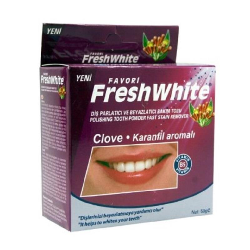 Fresh White Fresh White Diş Tozu Karanfil Aromalı 50 gr