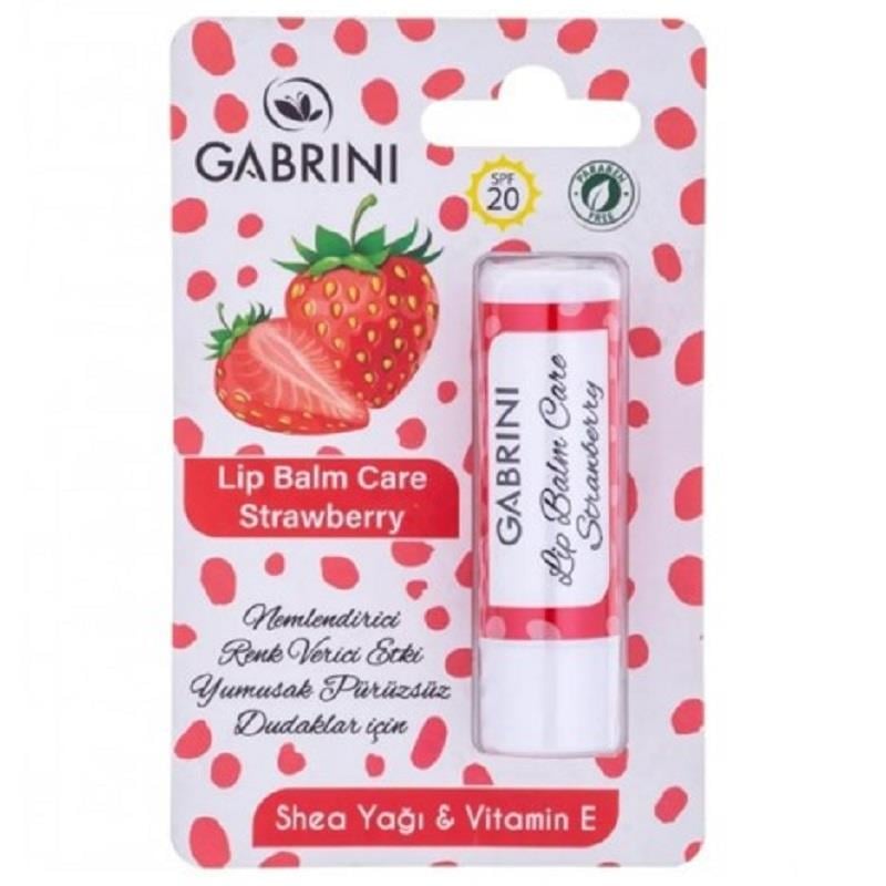 Gabrini Gabrini Dudak Balmı Lip Care Strawberry