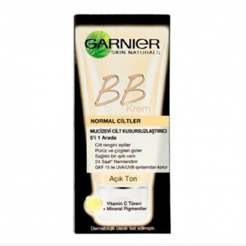 Garnier Garnier BB 5'i 1 Arada Krem Açık Ton 50 ml