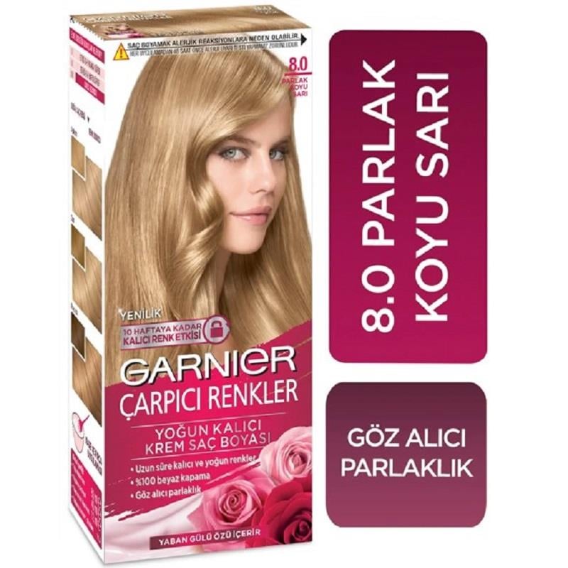 Garnier Garnier Color Natural Çarpıcı Renkler Boya 8.0