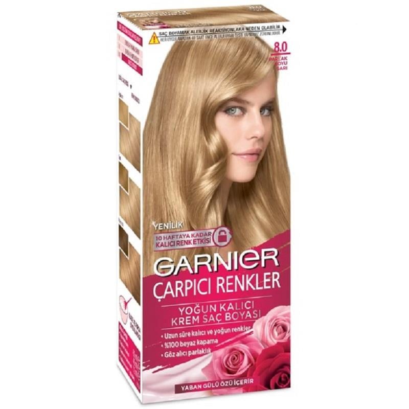 Garnier Garnier Color Natural Çarpıcı Renkler Boya 8.0