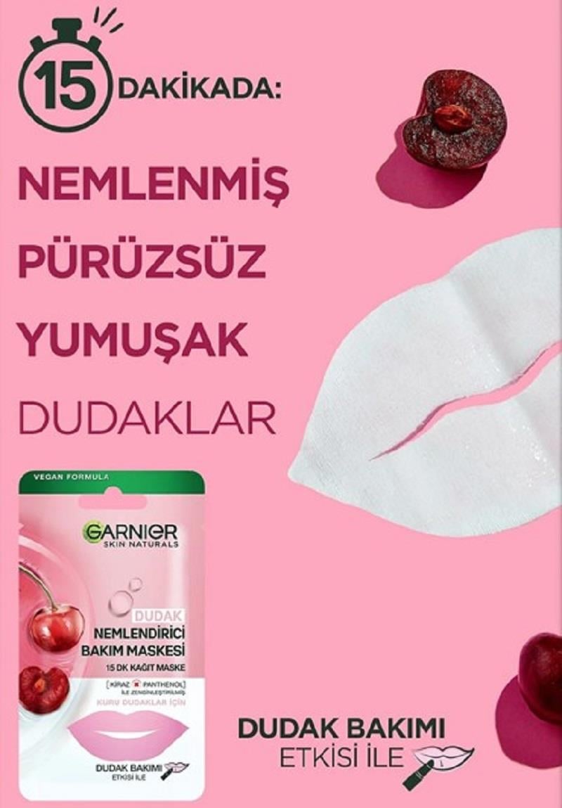 Garnier Garnier Dudak Nemlendirici Bakım Maskesi 5 gr