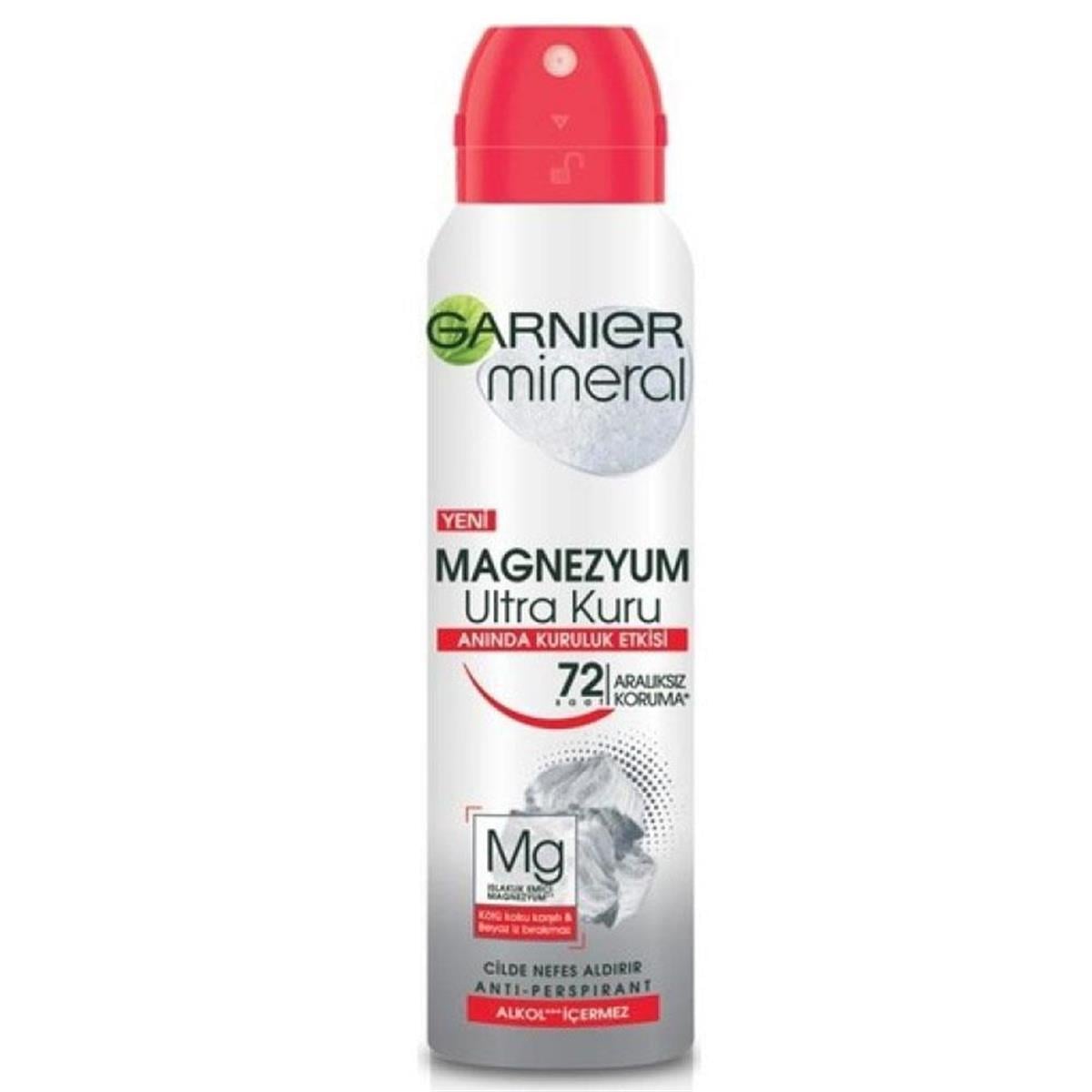GARNİER Garnier Mineral Deodorant Ultra Kuru Magnezyum 150 ml