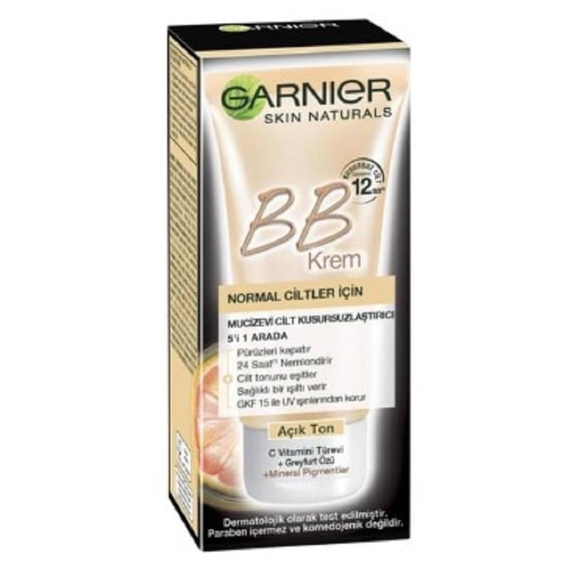 Garnier Garnier Skin Naturals BB Krem Çok Açık Ton 50 ml