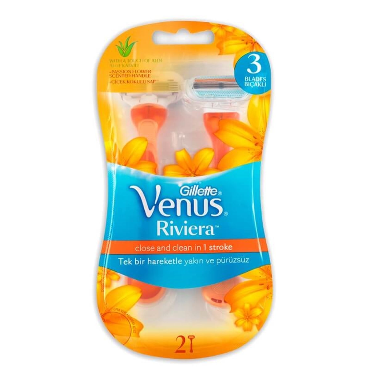 Gillette Gillette Venus Makina Riviera 2'li
