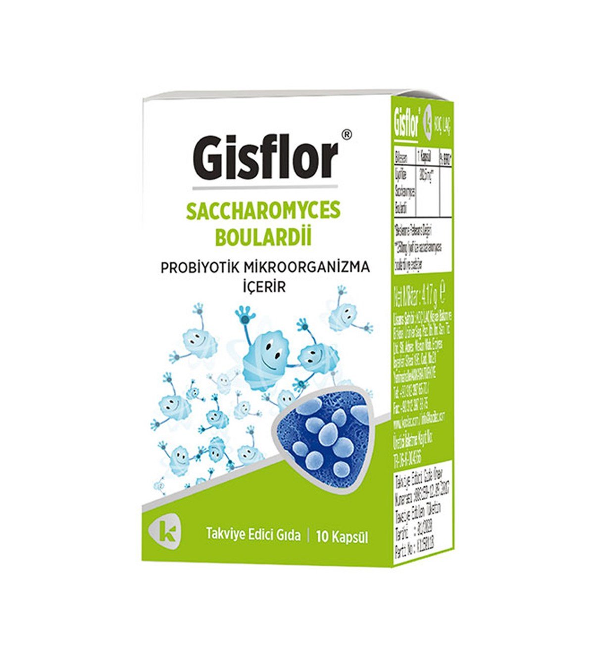 GİSFLOR Gisflor Probiotic 10 Kapsül