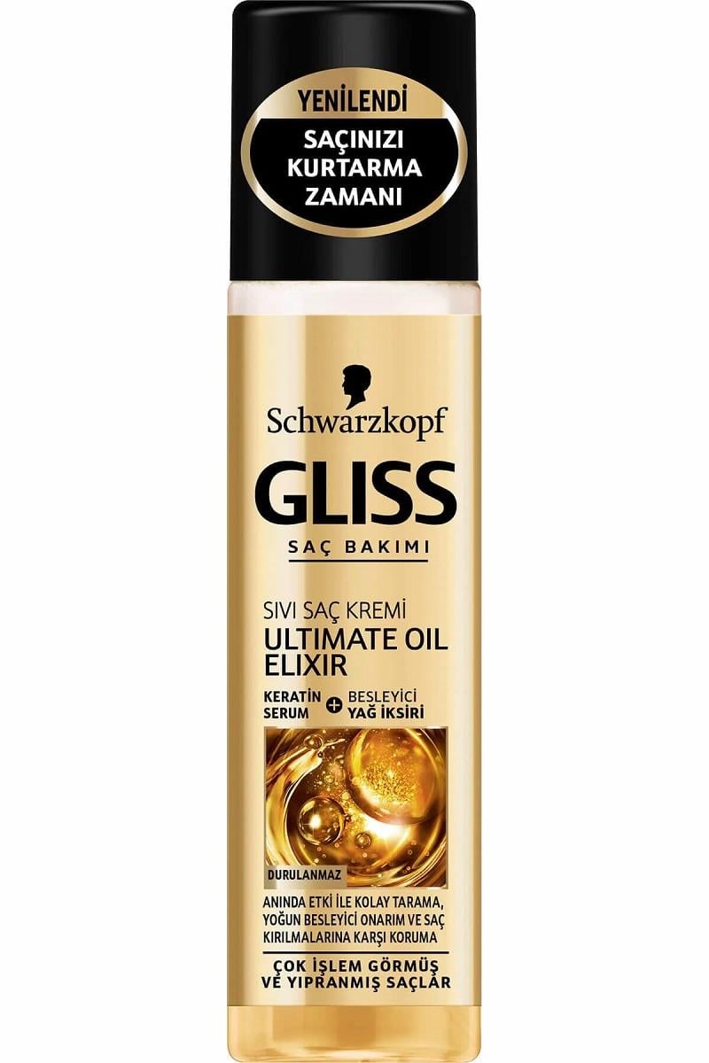 Gliss Gliss Ultimate Oil Elixir Sıvı Saç Kremi 200 ml