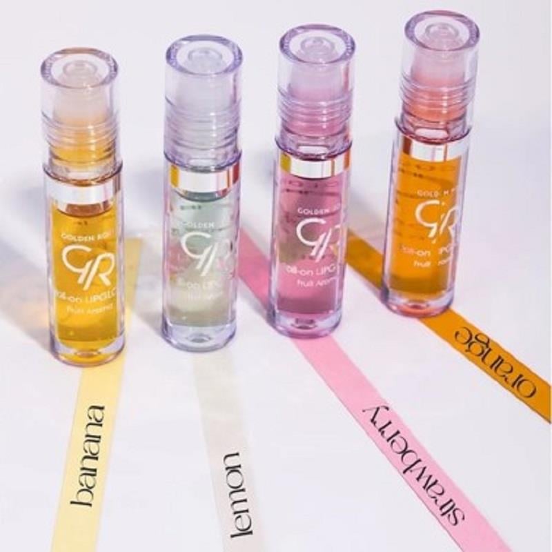 Golden Rose Golden Rose Roll On Lip Gloss Orange