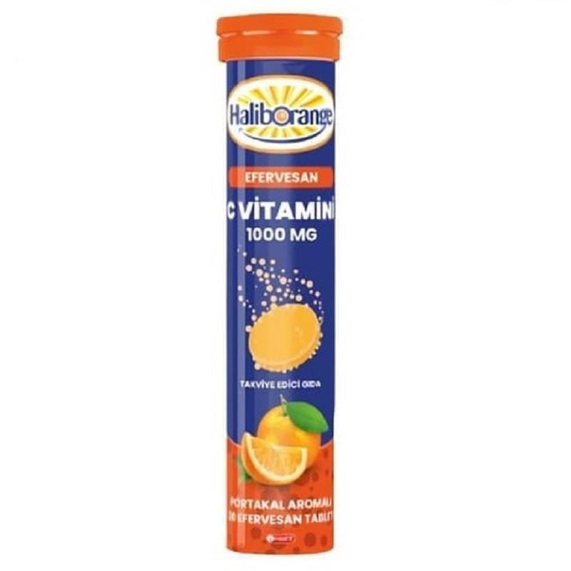 Haliborange Haliborange Vitamin C Portakallı Efervesan Tablet 20'li