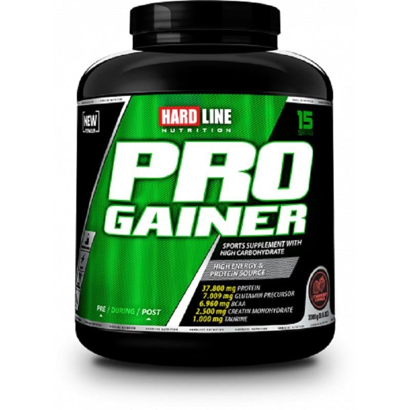 Hardline Nutrition Hardline Nutrition Progainer Çilekli 3000 gr