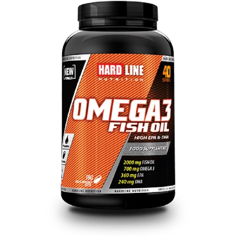 Hardline Nutrition Hardline Nutrition Omega 3 160 Kapsül
