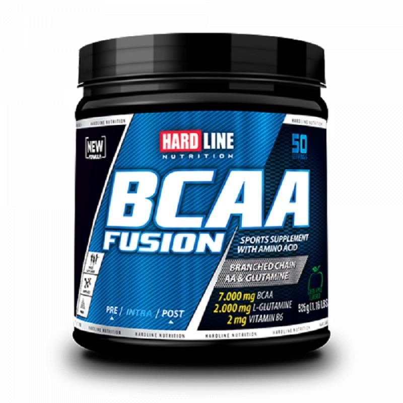 Hardline Nutrition Hardline Nutrition BCAA Fusion Yeşil Elma Aromalı 500 gr