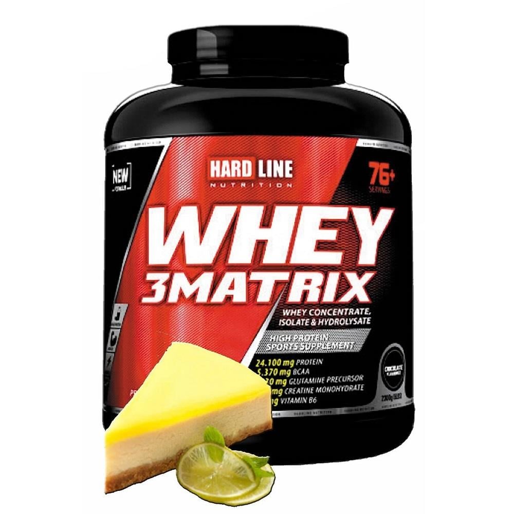 Hardline Nutrition Hardline Nutrition Whey 3 Matrix Lemon Cheesecake 2300 gr