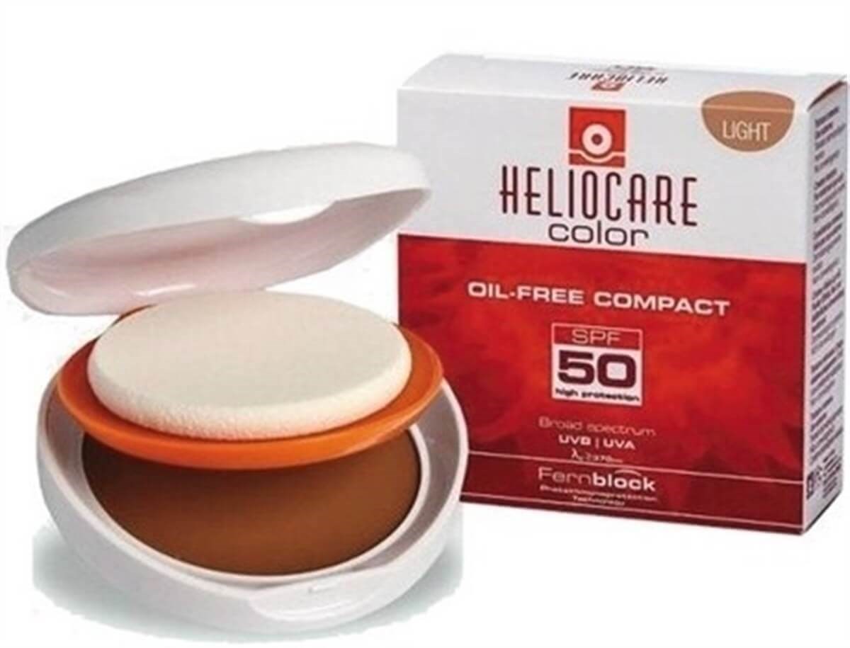 Heliocare Heliocare Compact Yağsız Buğday Ten Light SPF50